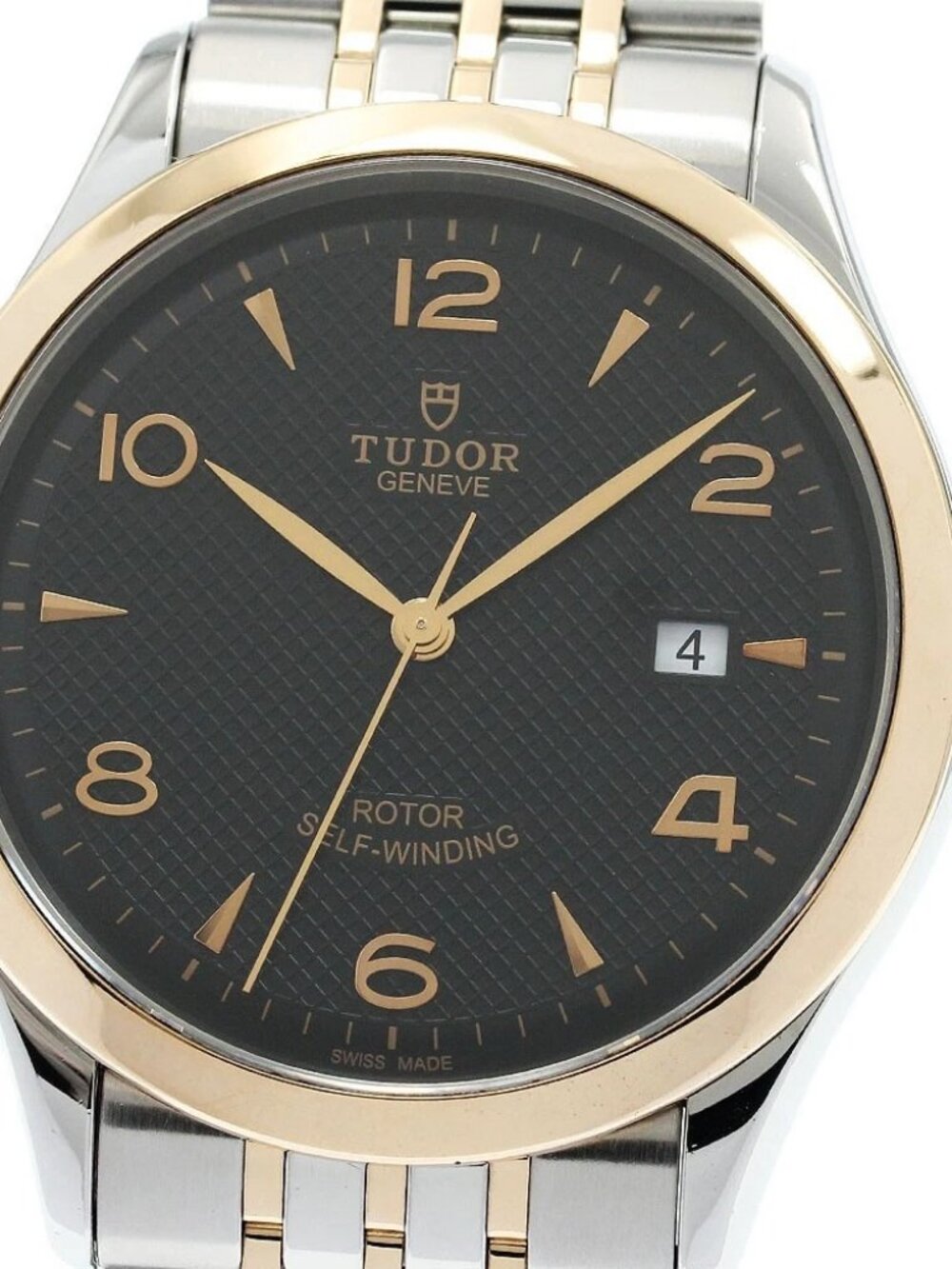 TUDOR Geneve 91651 Date black Dial Automatic Men's Watch_